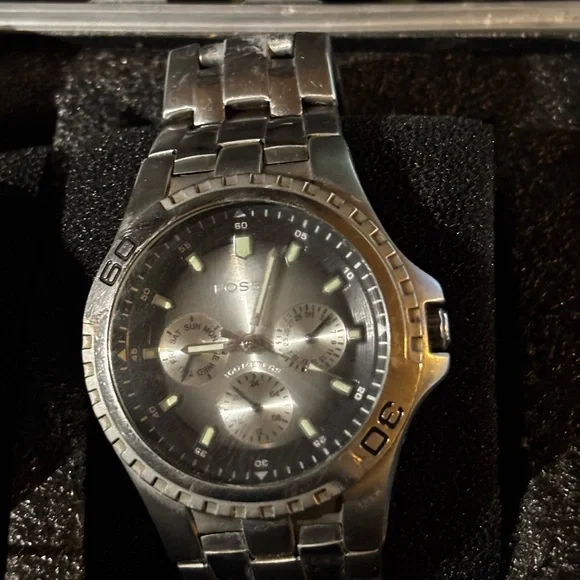 Fossil Stainless Steel Chronograph Watch